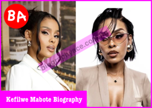 Kefilwe Mabote Biography