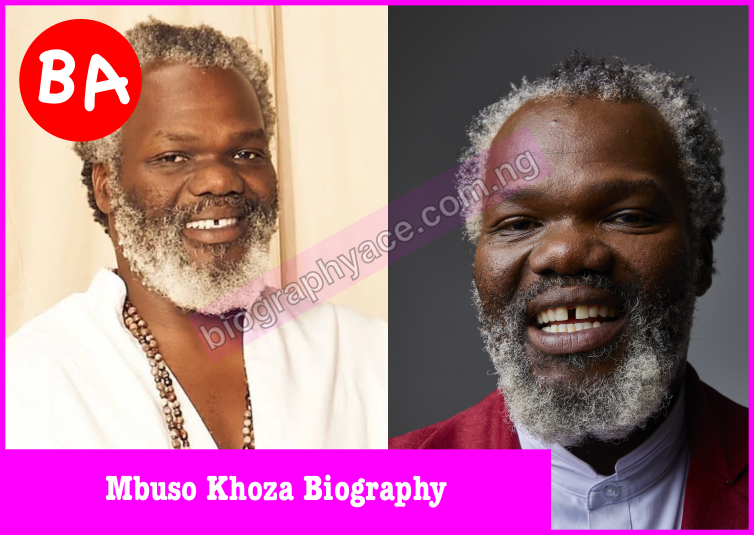 Mbuso Khoza Biography