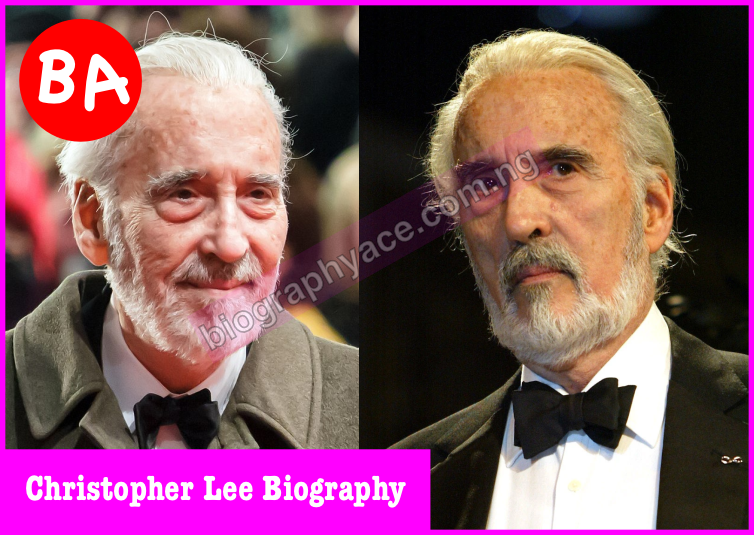 Sir Christopher Lee Biography